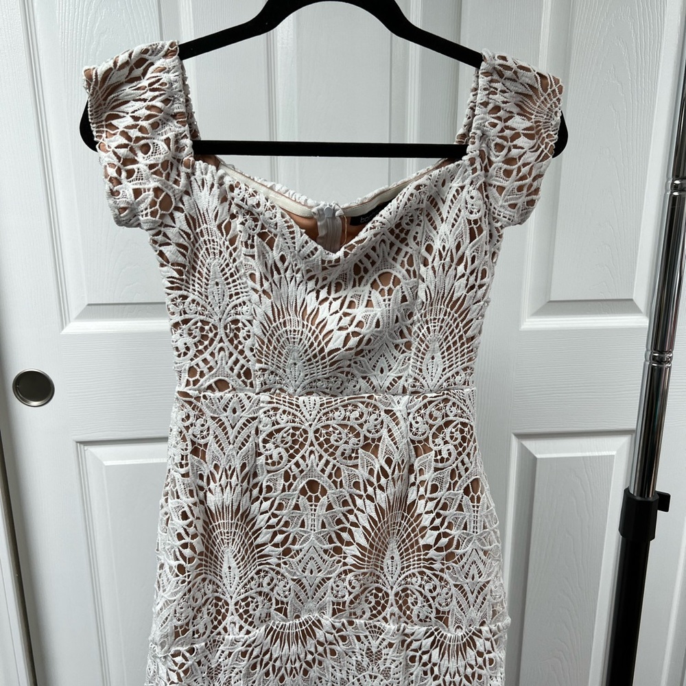 ASOS White Lace Dress